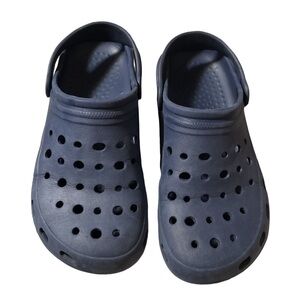 Men’s Navy Blue Clogs Size 8
